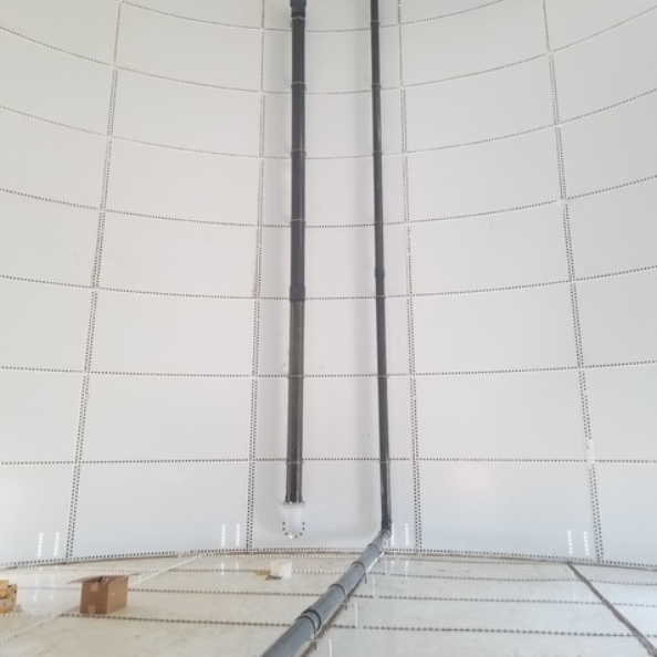 municipal potable water storage tank interior coating system