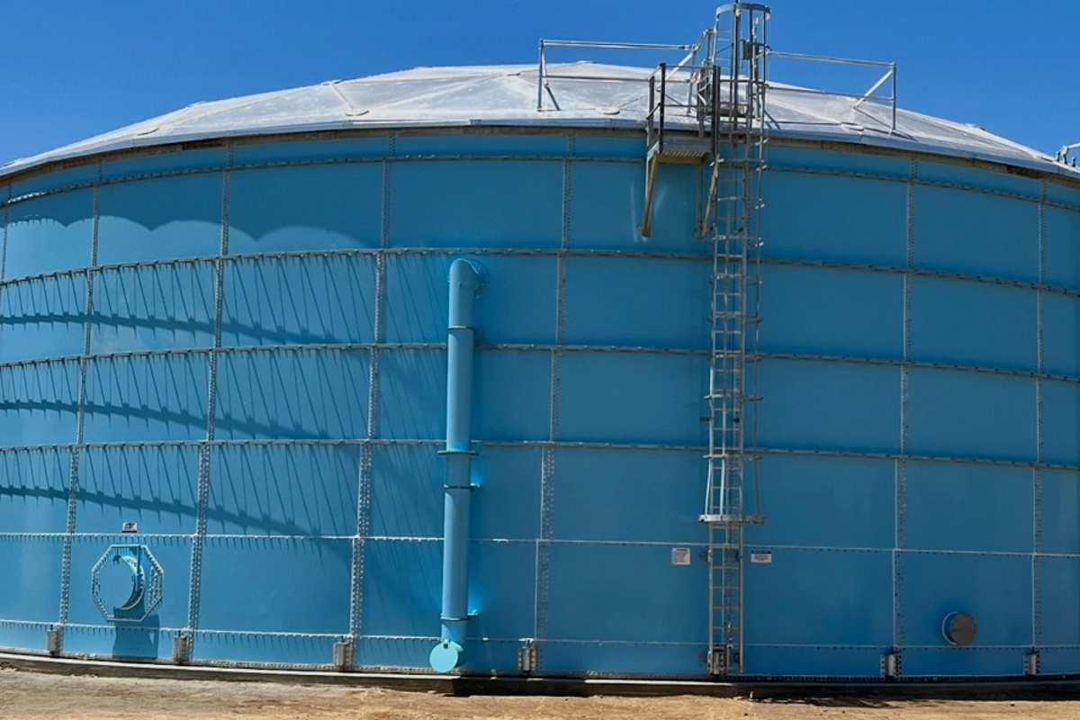 Epoxy Coated Tank Installed by Thompson Tank