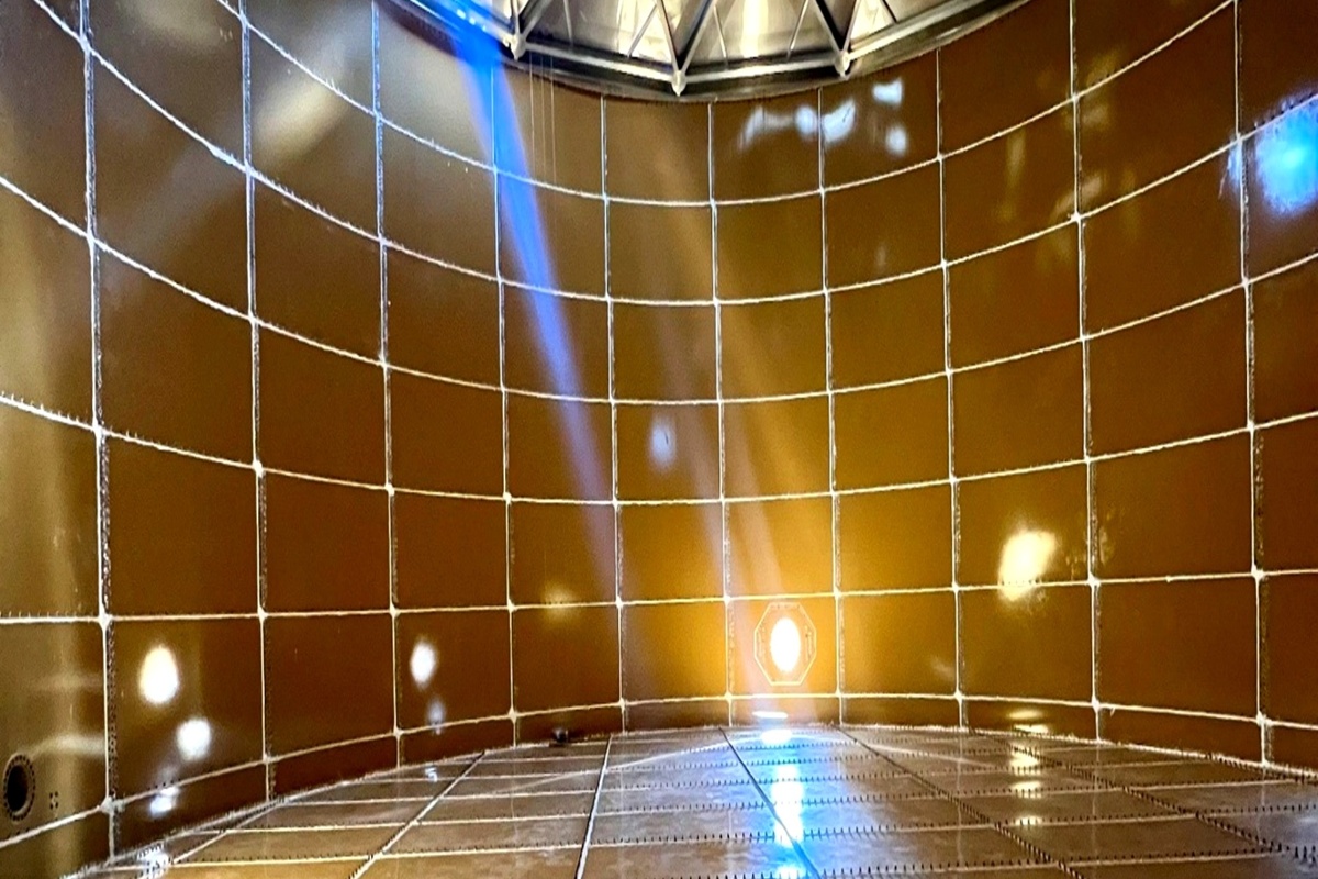 Aluminum Dome Installed by Thompson Tank