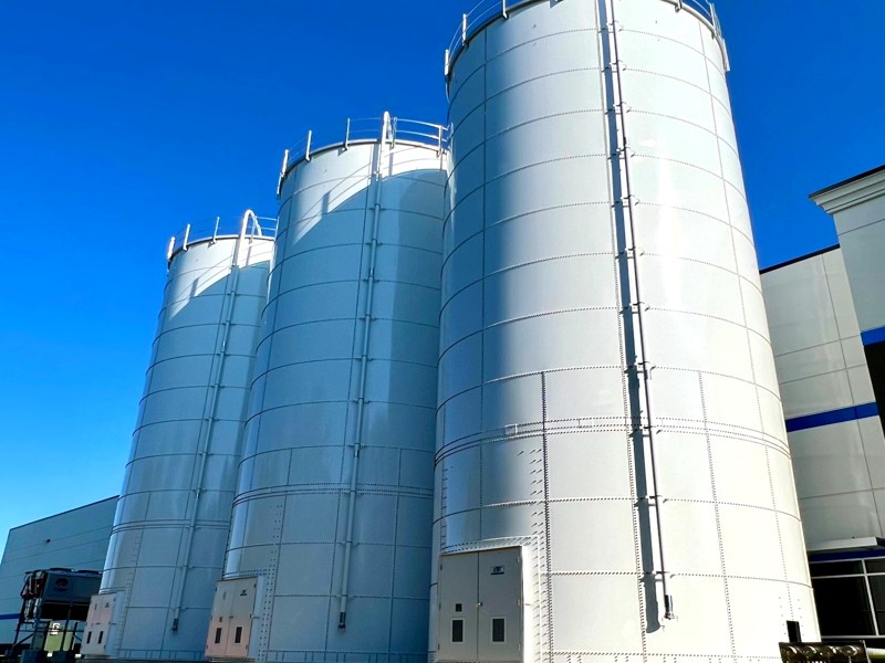 Olathe Kansas Dry Bulk Tank Instalaltion