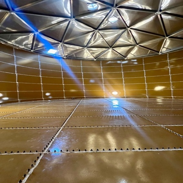 Dome Retrofit on Tank