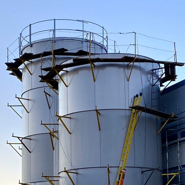 Tank Reburbishment Top Ring of Tank